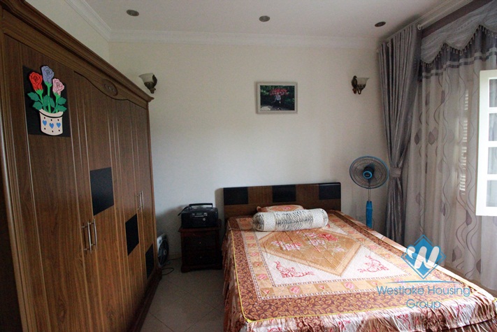 Beautiful house with large garden for rent in Ciputra area, Tay Ho, Hanoi